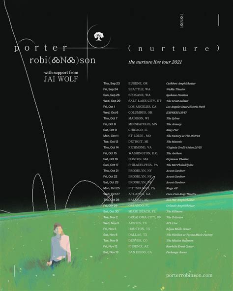 Porter Robinson announces 30-stop 'Nurture' live tour for fall 2021 : Dancing Astronaut