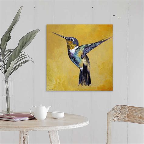 Hummingbird Wall Art, Canvas Prints, Framed Prints, Wall Peels | Great ...