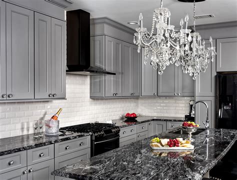 Gray Kitchen Cabinets With Granite Countertops – Kitchen Info