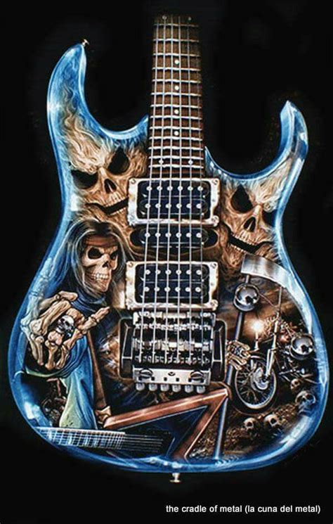 Pin on GUITARS | Guitar painting, Guitar art, Electric guitar design