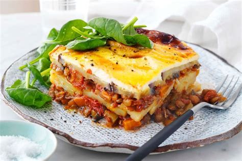 Lentil moussaka | Recipe | Vegetarian dishes, Moussaka, Cooking recipes