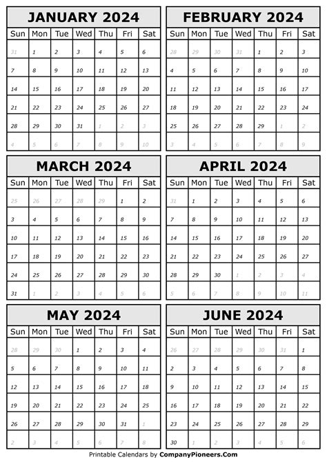 March April May June Calendar 2024: A Comprehensive Overview - June ...