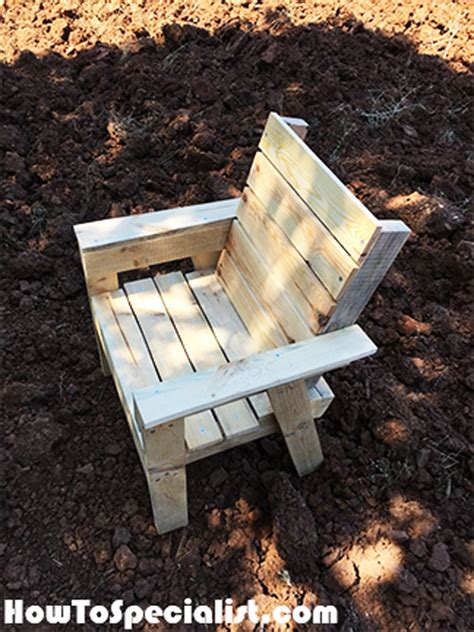 DIY Garden Chair | HowToSpecialist - How to Build, Step by Step DIY Plans