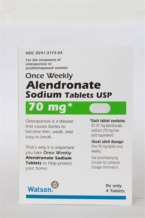 Alendronate (Binosto, Fosamax) | Davis’s Drug Guide