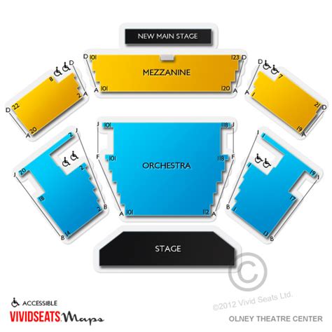 Olney Theatre Center Seating Chart | Vivid Seats