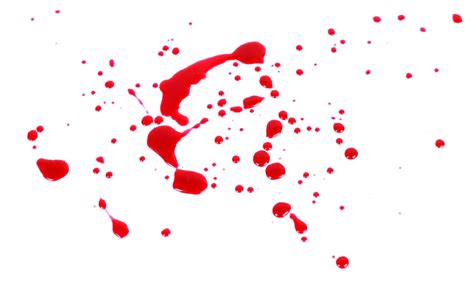 Blood stains isolated on white background 9202392 Stock Photo at Vecteezy