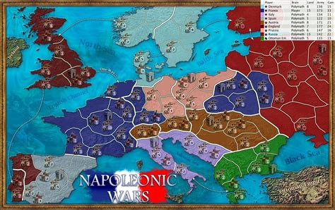 Napoleonic Wars Map