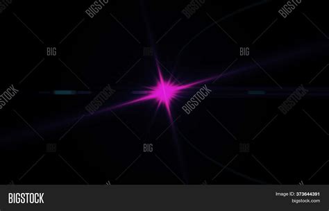 Anamorphic Lens Flare Image & Photo (Free Trial) | Bigstock