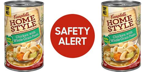 Campbell Recalls Chicken Soup- USDA Announces Recall