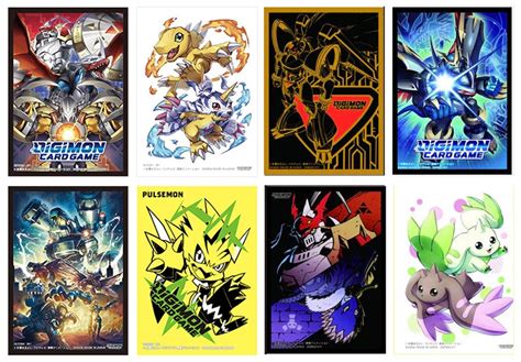 Digimon Card Game Official Artwork Sleeves Bandai 2021 - Etsy