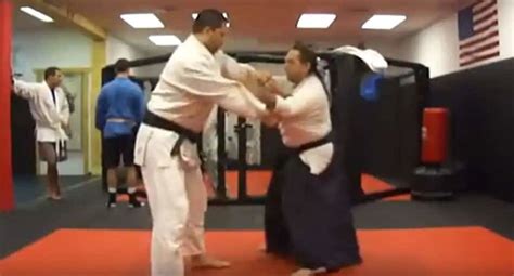 Aikido master finds himself WAY out of his element against judo black belt - MMA Underground