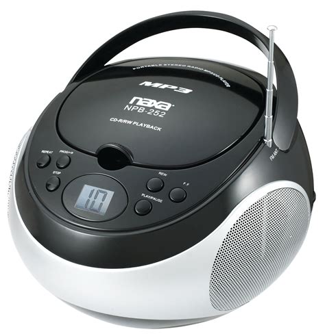 Portable MP3/CD Player with AM/FM Stereo Radio – Naxa Electronics