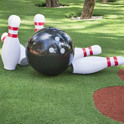 The ultimate giant outdoor bowling set – OddGifts.com