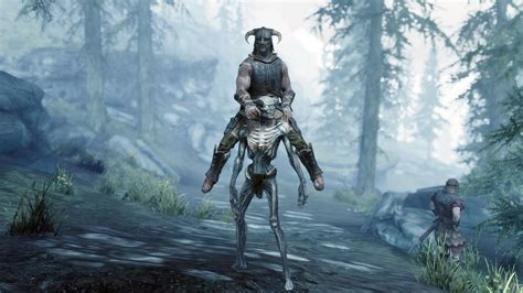 This hilarious Skyrim mod lets you swap your horse for a draugr | PCGamesN