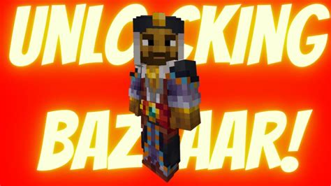 FINALLY Unlocking Bazaar!!! | Minecraft Hypixel Skyblock - YouTube