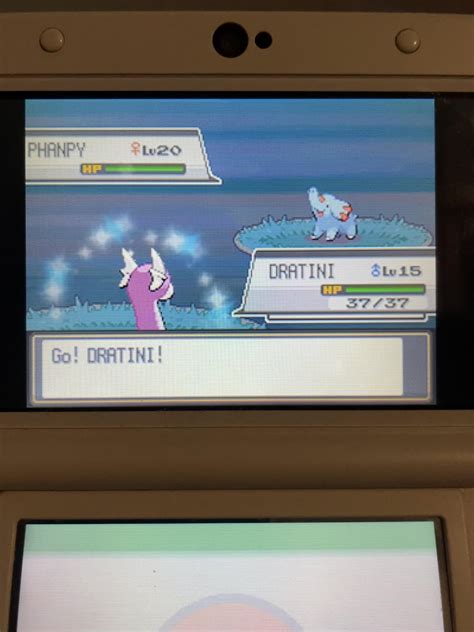 [genIV] Shiny extreme speed dratini : r/ShinyPokemon