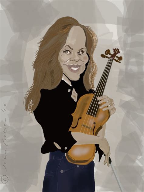 The Art of John Fisher: Another violinist...Julia Fischer