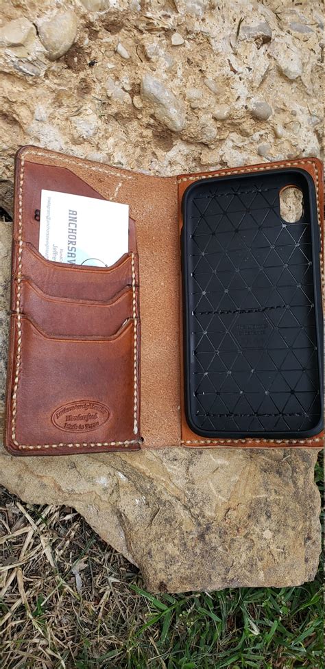 Leather Phone Wallet Case Leather Phone Case Flip Leather | Etsy