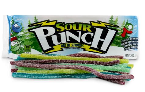 Sour Punch Straws NEW Arctic Flavors