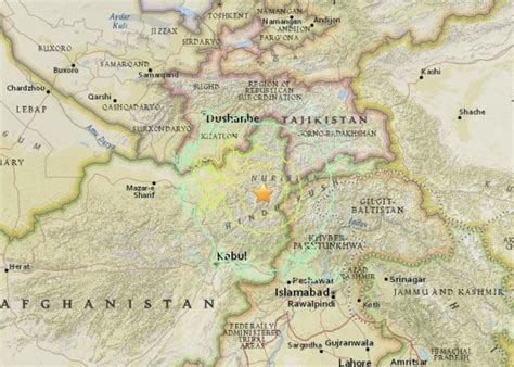 7.5-magnitude earthquake strikes Afghanistan | Earth | EarthSky