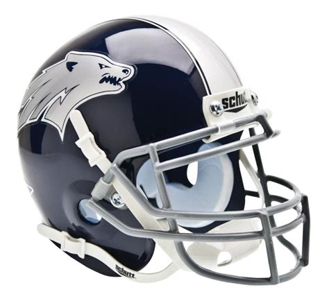 Nevada Wolf Pack 2005-Present Mini Helmet by Schutt | Sports Memorabilia!