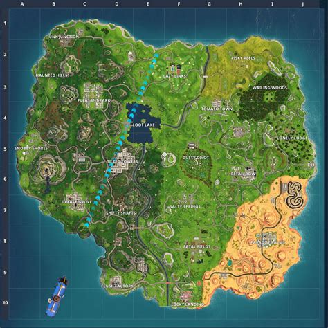 Fortnite Supply Llama locations - All the Loot Llamas Spawn Locations