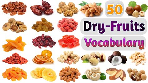 50 Dry Fruits Names In English Vocabulary Point - vrogue.co