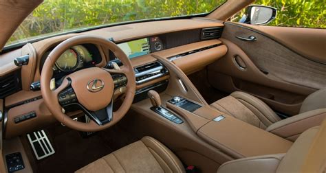 Why The 2023 Lexus LC Has The Most Gorgeous And Clever Interior