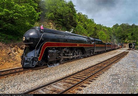 Norfolk Southern Steam Train in Montgomery, Virginia