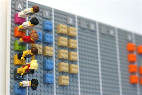 Calendar Made of LEGO Bricks | Designs & Ideas on Dornob