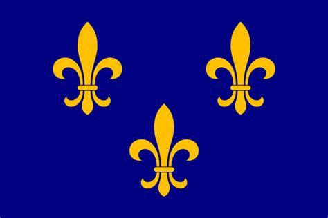 French Fleur De Lis Flag