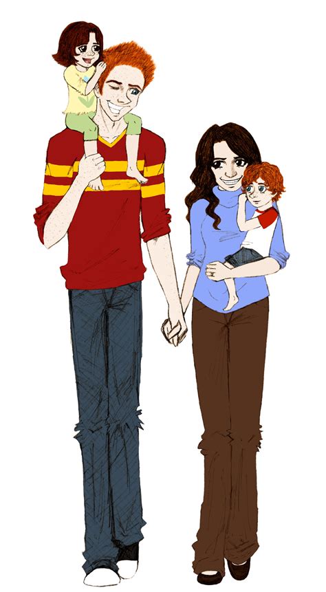 Weasley Family Outing by Taaroko on DeviantArt