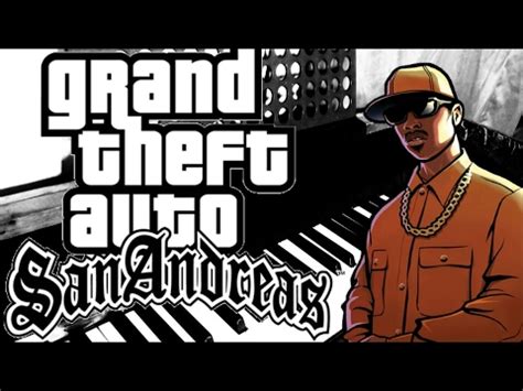 GTA San Andreas - THEME SONG (PIANO SOLO)🎹🎹🎹 - YouTube