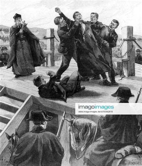 Execution of an anarchist (garrot torture) Execution of an anarchist ...