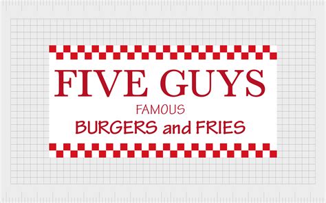 Five Guys Logo History, Symbol Meaning And Evolution