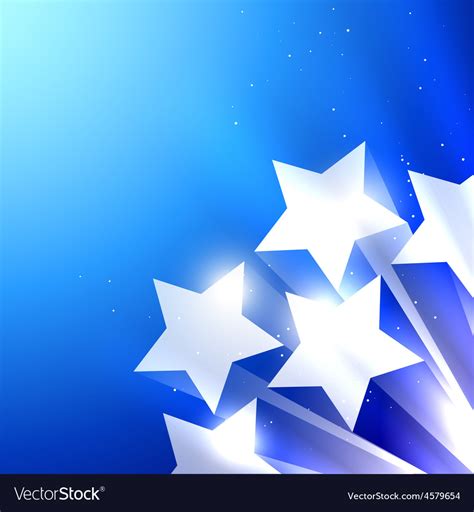 Shiny star background Royalty Free Vector Image