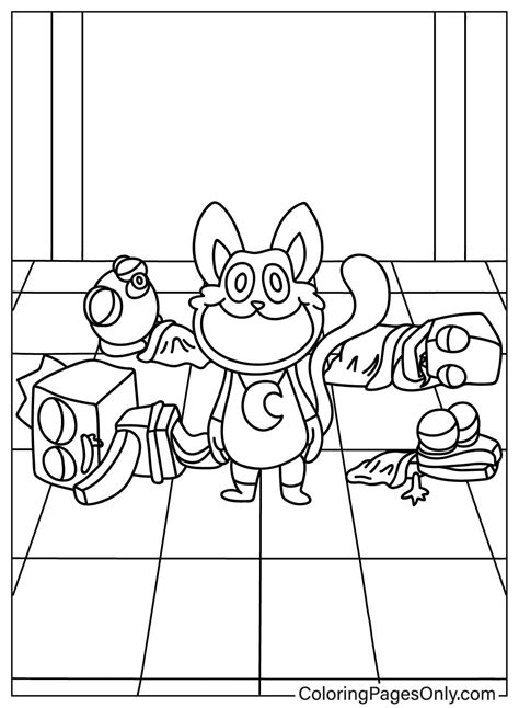 Craftycorn Smiling Critters Coloring Page Download Print Or Color ...