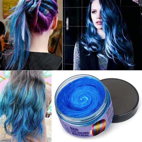 blue hair dye temporary - Binge Column Image Archive