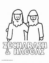 Coloring Temple Haggai Bible Prophet Rebuilding Pages Prophets Pleads  sketch template