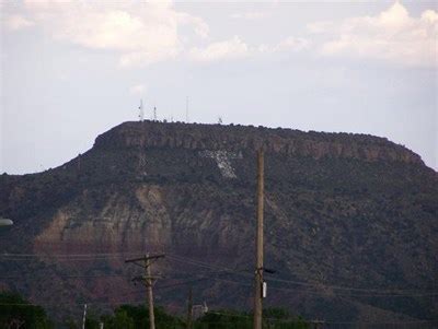 Tucumcari Mountain - Tucumcari, NM - Route 66 - The Mother Road on ...