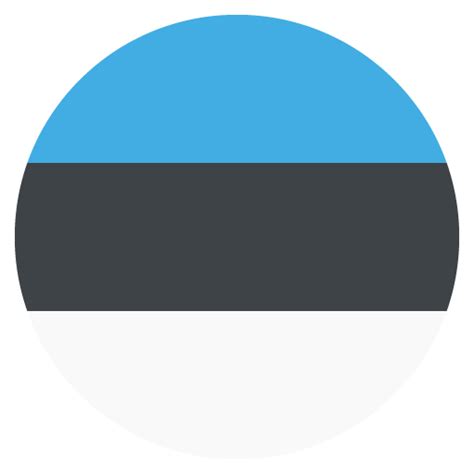 Flag Of Estonia | ID#: 2344 | Emoji.co.uk