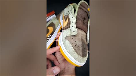 How To Clean Damaged Suede - SaTiSFyinG 😍 - YouTube