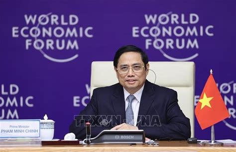 Remarks by Prime Minister Phạm Minh Chính at Vietnam-WEF Country ...