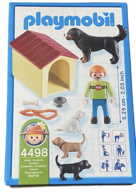 Playmobil 4498 Dog Family House Set UNOPENED BOX New | eBay