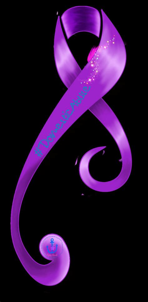 Domestic Violence Ribbon by gypsyarcade on DeviantArt