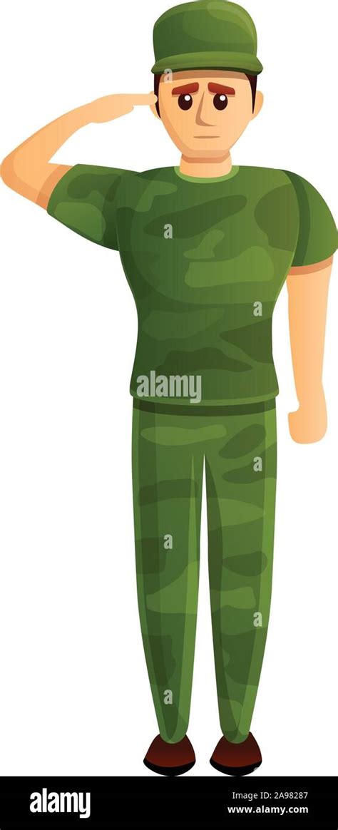 Future Soldier Salute Clipart