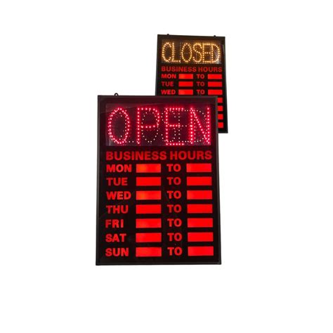 Open/Closed LED Sign - Walmart.com - Walmart.com