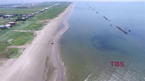 Grand Isle, Louisiana Beach Side Aerial Survey - Flown July 20, 2017 - YouTube