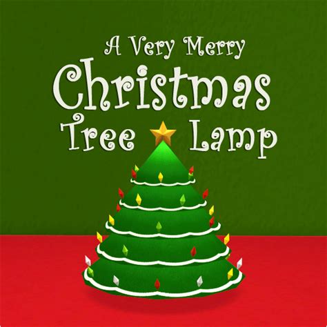Animated Christmas Tree Lamp | Animated christmas tree, Animated christmas, Easter gifts for kids