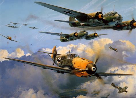 assault on the capital by Sceptre63 on DeviantArt Aircraft Painting, Aircraft Art, Wwii Aircraft ...